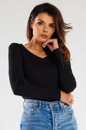 Woman's Blouse M286 Black