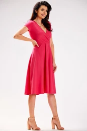 Woman's Dress M292 Fuchsia