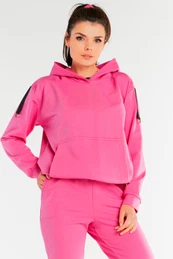 Woman's Hoodie M248 Fuchsia