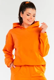 Woman's Hoodie M248 Orange