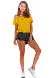 Off-Shoulder Šifonka bluza za dame image