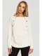 Made Of Emotion Woman's Pullover M712 Ivory