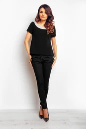 Woman's Blouse M083 Black