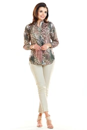 Woman's Blouse A261 Brown