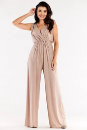 Woman's Jumpsuit A552 Beige