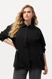 Muelnov koilov halenka, oversize, lmeek, dlouh rukvy
