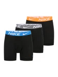 NIKE Sportunterhose azur/orange/schwarz/weiß