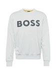 BOSS Sweatshirt WeBasic hellgrau/dunkelgrau
