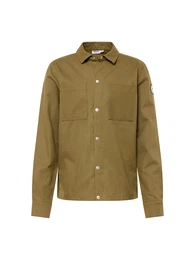 Funktionshemd 'Etzel' oliv / smaragd / offwhite