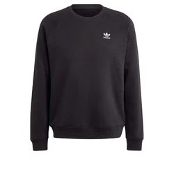 ADIDAS ORIGINALS Sweatshirt TREFOIL ESSENTIALS schwarz / wei