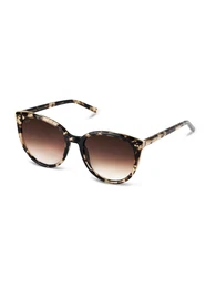 Sonnenbrille 'Manhattan Crystal Tortoise Brown' cappuccino / dunkelbraun
