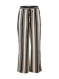 Kalhoty 'Hellen' černá / barva bílé vlny