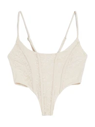 Top světle béžová