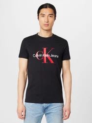 Calvin Klein Jeans T-Shirt rot/schwarz/weiß
