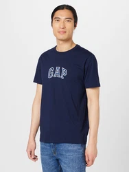 GAP T-Shirt navy/offwhite
