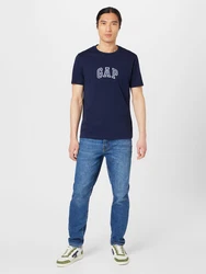 GAP T-Shirt navy/offwhite