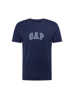 GAP T-Shirt navy/offwhite