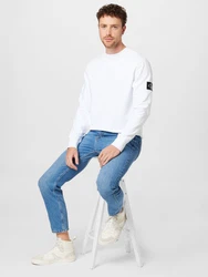 Calvin Klein Jeans Sweatshirt schwarz/weiß