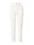 Krémové High Waist Džíny image