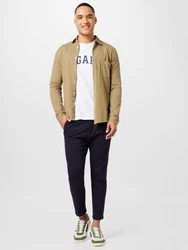 GAP T-Shirt blau/hellgrau/weiß