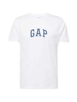GAP T-Shirt blau/hellgrau/weiß