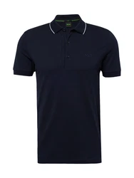 BOSS Shirt 'Paule' navy/weiß
