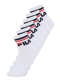 Čarape crvena / crna / bijela