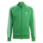 ADIDAS ORIGINALS Sweatjacke 'Adicolor Classics Sst' grn/wei