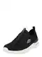 SKECHERS Slip on boty  černá / bílá