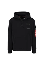 ALPHA INDUSTRIES Sweatshirt rot/schwarz