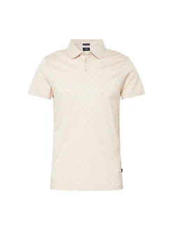 JOOP! Poloshirt Pancrazio schwarz/offwhite