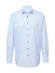OLYMP Hemd Langarm taubenblau/hellblau/blau