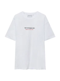 T-Shirt braun / rot / schwarz / wei