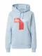 EINSTEIN & NEWTON Sweater majica  svijetloplava / crvena / bijela