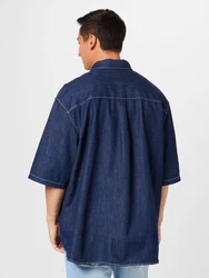 WEEKDAY Hemd Griffith dunkelblau