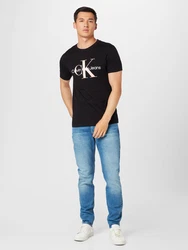 Calvin Klein Jeans T-Shirt schwarz/weiß