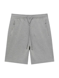Shorts graumeliert