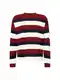 TOMMY HILFIGER Pullover navy / rot / wei