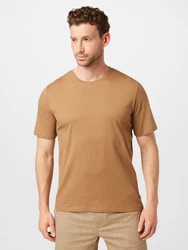 Jack & Jones T-Shirt JJEORGANIC BASIC TEE SS O-NECK NOOS braun