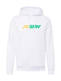 Sweatshirt dunkelgelb / grasgrn / schwarz / wei