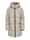 JDY Zimní kabát 'Daisy'  šedobéžová
