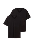 TOM TAILOR T-Shirt schwarz