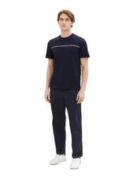 TOM TAILOR T-Shirt (OCS) navy/rot/wei