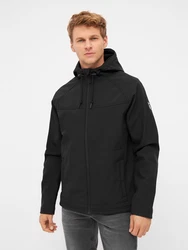 Derbe Jacke Isleby schwarz/weiß