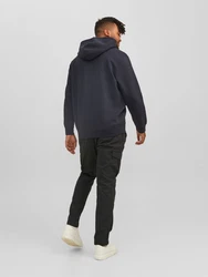 Jack & Jones Plus Sweatshirt Star nachtblau/gelb