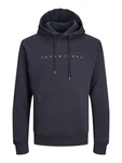 Jack & Jones Plus Sweatshirt Star nachtblau/gelb