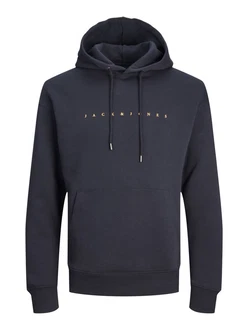 Jack & Jones Plus Sweatshirt Star nachtblau/gelb