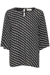 Halenka 'Marita' černá / bílá