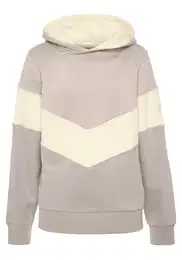 Mikina béžová / hnědá