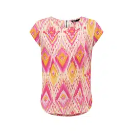 Bluza žuta / roza / roza
